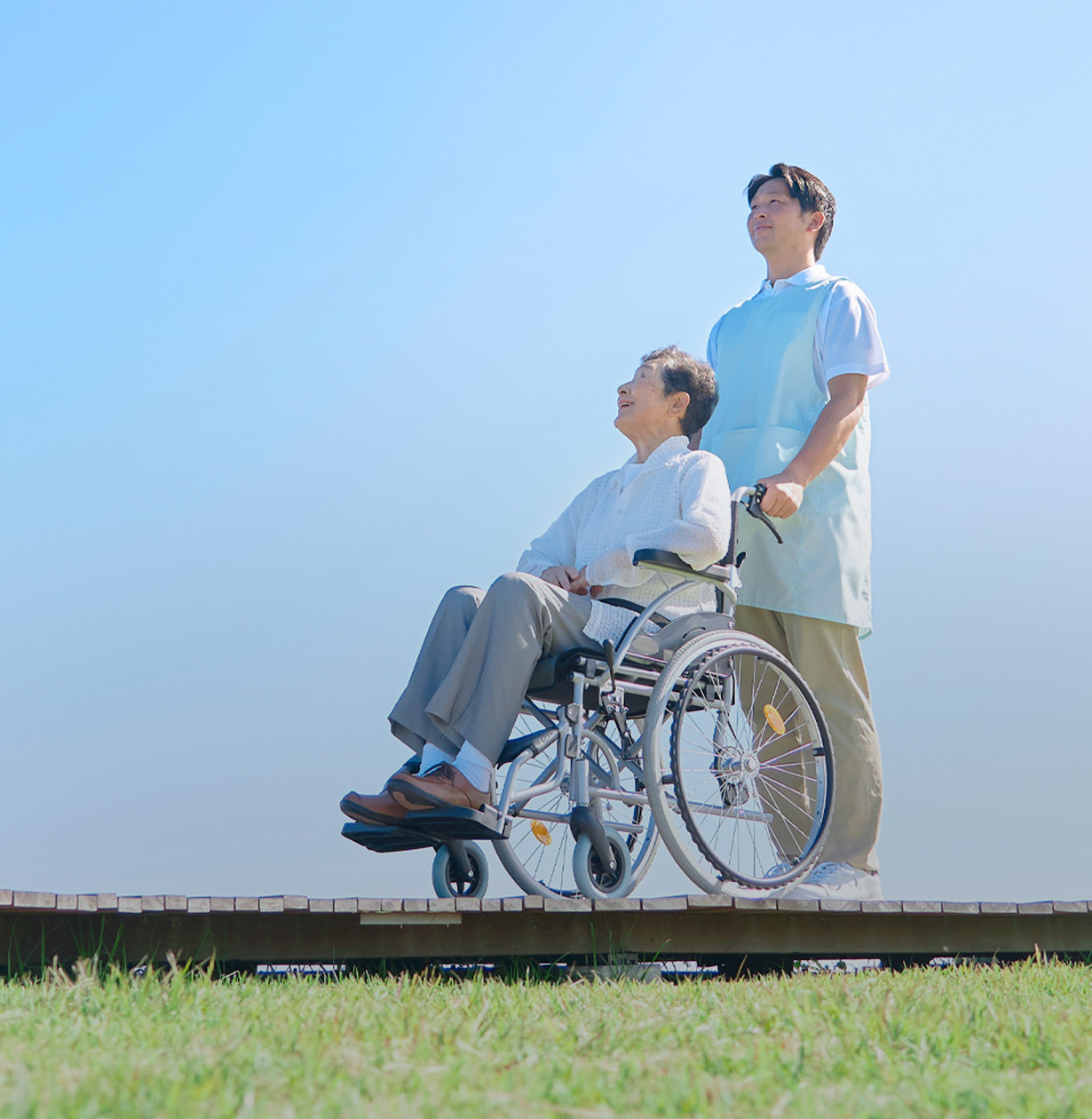 温かい心と手で支えます。